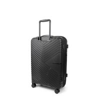 Βαλίτσα σκληρή μεσαία επεκτάσιμη μαύρη με 4 ρόδες Calvin Klein Upright Sustain 2.0 24'' Black