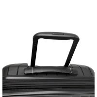 Βαλίτσα σκληρή μεσαία επεκτάσιμη μαύρη με 4 ρόδες Calvin Klein Upright Sustain 2.0 24'' Black