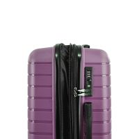 Βαλίτσα σκληρή καμπίνας επεκτάσιμη  μωβ  με 4 ρόδες Rain RB80134 55cm