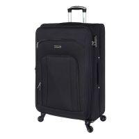 Large Soft Luggage 4 Wheels Diplomat Quattre ZC444 Black