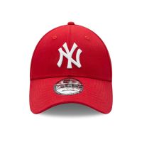 Καπέλο τζόκεϊ κόκκινο New York Yankees New Era 9Forty League Essential Red