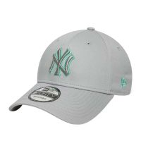 Καπέλο τζόκεϊ γκρι New York Yankees New Era 9Forty Team Outline Grey