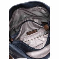 Τσάντα ώμου - χιαστί γυναικεία μπλε Emily & Noah Elke