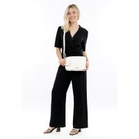 Τσάντα ώμου μεσαία γυναικεία μπεζ Emily & Noah Enie Shoulder Bag