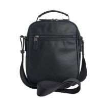 Τσάντα ανδρική ώμου & χεριού μαύρη Discover Heritage Utility Bag With Handle Black
