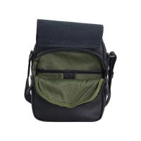 Τσάντα ανδρική ώμου & χεριού μαύρη Discover Heritage Utility Bag With Handle Black