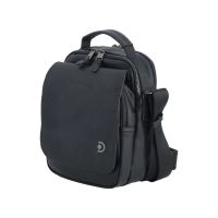 Τσάντα ανδρική ώμου & χεριού μαύρη Discover Heritage Utility Bag With Handle Black