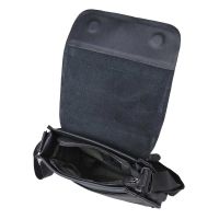 Τσάντα ώμου ανδρική με καπάκι μαύρη Discovery Heritage D03351.06 Black