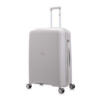 Large Hard Expandable Luggage 4 Wheels RCM 425  28” Beige