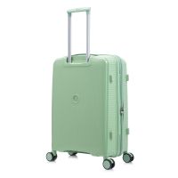 Βαλίτσα σκληρή επεκτάσιμη μεγάλη πράσινη με 4 ρόδες RCM 425 28''