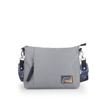 Τσάντα ώμου γυναικεία γκρι Gabol Luz Shoulder Bag 603805
