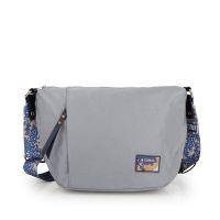 Τσάντα ώμου γυναικεία γκρι Gabol Luz Shoulder Bag 603811