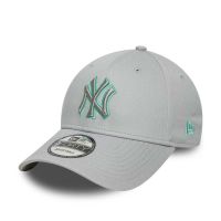 Summer Cotton Cap New York Yankees New Era 9Forty Team Outline Grey