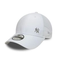Summer Cap New York Yankees New Era 9Forty MLB Flawless Trucker White