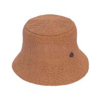Καπέλο γυναικείο ψάθινο καμηλό Women's Straw Bucket Hat Camel