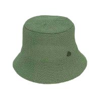 Women's Straw Bucket Hat Khaki