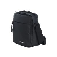 Τσάντα ανδρική ώμου μαύρη Discover Urban Shoulder Bag D03444.06 Black