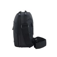 Τσάντα ανδρική ώμου μαύρη Discover Urban Shoulder Bag D03444.06 Black