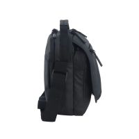 Τσάντα ανδρική ώμου & χεριού μαύρη Discover Urban Handle Shoulder Bag D03445.06 Black