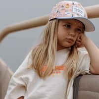 Kid's Summer Cotton Cap Hello Hossy Flore