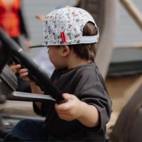 Kid's Summer Cotton Cap Hello Hossy Musicat