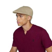 Καπέλο τραγιάσκα μπεζ Kangol Wool Flexfit 504