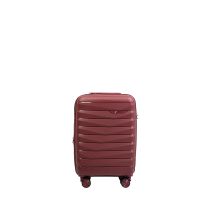 Cabin Hard Expandable Luggage 4 Wheels Paulter 1024 20”  Burgundy