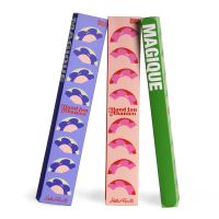 Βεντάλια γυναικεία ξύλινη λουλούδι Helio Ferretti Magique Blue