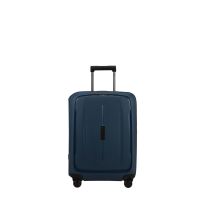 Βαλίτσα σκληρή 4 ρόδες μικρή μπλε Samsonite Essens Spinner 55 / 20 Midnight Blue
