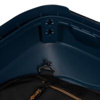 Cabin Hard Luggage 4 Wheels Samsonite Essens Spinner 55/20 Midnight Blue