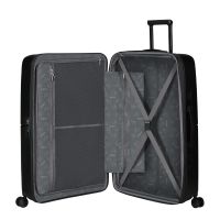 Hard Expandable Luggage With 4 Wheels American Tourister DashPop Spinner 77 cm True Black