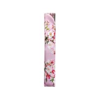 Βεντάλια ξύλινη ροζ με φλοράλ μοτίβο Cedon Cherry Blossom