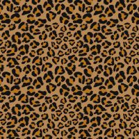 Βεντάλια ξύλινη animal print λεοπάρ Cedon Leo