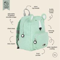 Σακίδιο πλάτης παιδικό πολικός αρκούδος  Trixie Backpack Mr. Plolar Bear