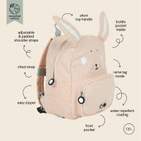 Σακίδιο πλάτης παιδικό κουνελάκι  Trixie Backpack Mrs. Rabbit