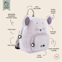 Σακίδιο πλάτης παιδικό ποντικάκι  Trixie Backpack Mrs. Mouse