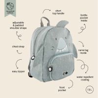 Σακίδιο πλάτης παιδικό καρχαρίας  Trixie Backpack Mr. Shark