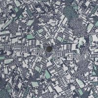 Ομπρέλα mini σπαστή γκρι -μπλε Knirps US.050 Ultra Light Slim Manual Folding Umbrella Story Blue