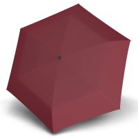 Ομπρέλα mini σπαστή μονόχρωμη μπορντό Knirps US.050 Ultra Light Slim Manual Folding Umbrella Bordeaux