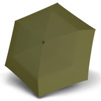 Ομπρέλα mini σπαστή μονόχρωμη λαδί Knirps US.050 Ultra Light Slim Manual Folding Umbrella Cardamom