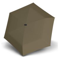 Ομπρέλα mini σπαστή μονόχρωμη λαδί Knirps X4U Ultra Light Slim Manual Folding Umbrella Olive