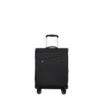 Βαλίτσα μαλακή μαύρη καμπίνας  4 ρόδες Samsonite Litebeam  Spinner  55 cm