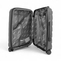Βαλίτσα σκληρή  μικρή επεκτάσιμη γκρι Seagull SG180 - S