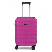 Βαλίτσα σκληρή  μικρή επεκτάσιμη μωβ Seagull SG180 - S