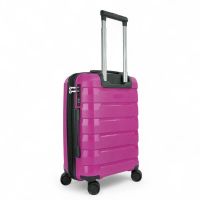 Βαλίτσα σκληρή  μικρή επεκτάσιμη μωβ Seagull SG180 - S