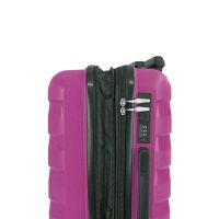 Βαλίτσα σκληρή  μικρή επεκτάσιμη μωβ Seagull SG180 - S