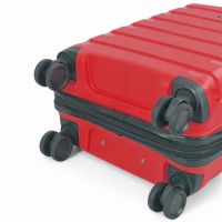 Βαλίτσα σκληρή  μικρή επεκτάσιμη κόκκινη Seagull SG180 - S