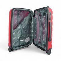 Βαλίτσα σκληρή  μικρή επεκτάσιμη κόκκινη Seagull SG180 - S