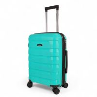 Βαλίτσα σκληρή  μικρή επεκτάσιμη τιρκουάζ Seagull SG180 - S