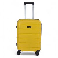 Βαλίτσα σκληρή  μικρή επεκτάσιμη κίτρινη Seagull SG180 - S